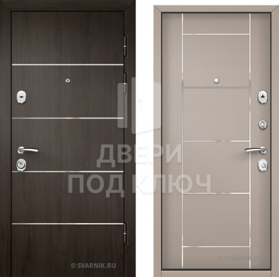 Входная готовая уличная металлическая дверь ДПК-3160