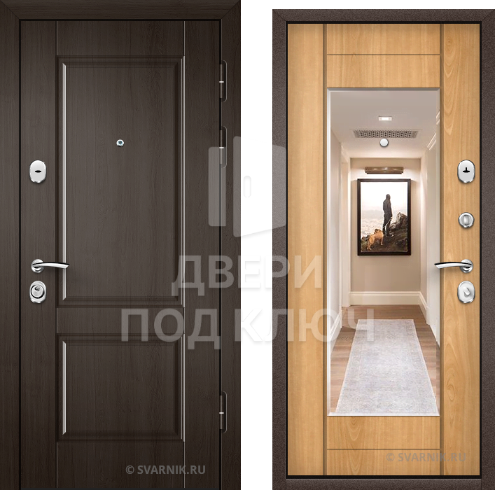 Входная вторая уличная дверь ДПК-2635